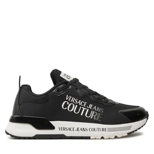 Sneakersy Versace Jeans Couture 77VA3SA9 ZS904 Czarny - Sneakersy damskie - miniaturka - grafika 1