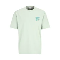 Koszulki męskie - Męska Koszulka z krótkim rękawem FILA BROVO OVERSIZED FAM0331-60026 – Zielony - miniaturka - grafika 1