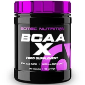 Aminokwasy - SCITEC BCAA X 180caps - miniaturka - grafika 1