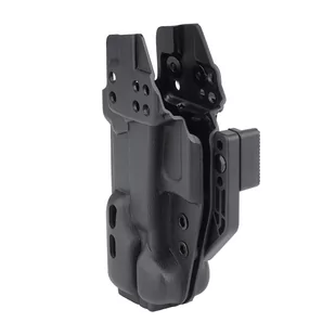 DOUBLETAP GEAR - Kabura wewnętrzna Kydex IWB Symbiont - Glock 19 - Czarna - Odzież taktyczna i umundurowanie - miniaturka - grafika 3