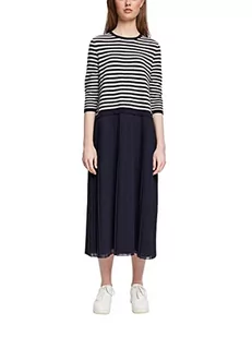 ESPRIT Collection Damska sukienka 992EO1E301, 403/NAVY 4, standardowa - Sukienki - miniaturka - grafika 1