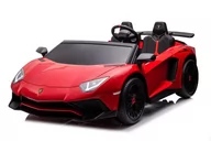 Pojazdy elektryczne dla dzieci - Pojazd Lamborghini Aventador SV STRONG Czerwony - miniaturka - grafika 1