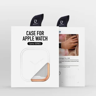 Dux Ducis Samo etui do Watch 6 44mm / Watch 5 44mm / Watch 4 44mm / Watch SE 44mm elastyczny pokrowiec na zegarek różowy - Akcesoria do smartwatchy - miniaturka - grafika 4