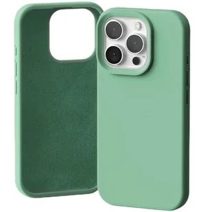 Etui MERCURY Silicone do Apple iPhone 16 Pro Zielony - Etui i futerały do telefonów - miniaturka - grafika 1