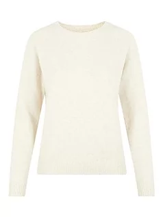 Bluzki damskie - Vero Moda Petite VMDOFFY LS O-Neck Bluzka GA PTT sweter, Birch/Detail:Melange, L/P dla kobiet, Brzoza - grafika 1