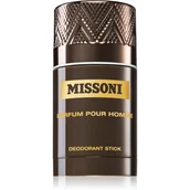 Dezodoranty i antyperspiranty męskie - Missoni Parfum Pour Homme dezodorant w sztyfcie bez pudełka dla mężczyzn 75 ml - miniaturka - grafika 1