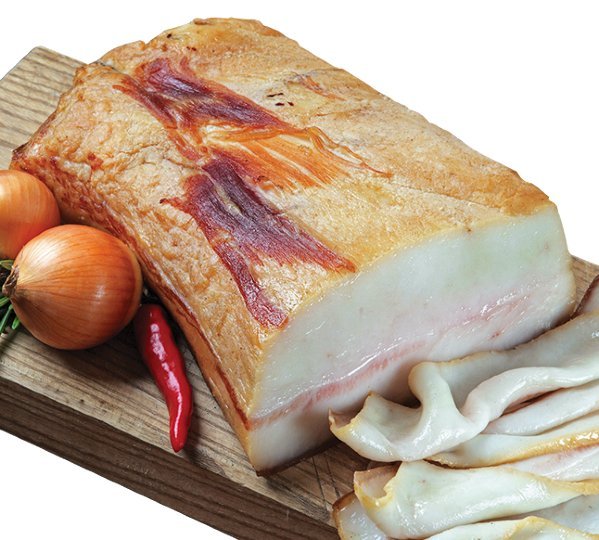Palatin Mangalica Szalonna 300g – węgierska słonina z Mangalicy, dojrzewająca i wędzona