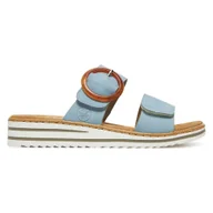 Klapki i japonki damskie - Klapki Rieker V0692-10 - miniaturka - grafika 1