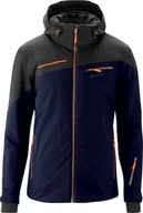 Kurtki narciarskie - Kurtka narciarska męska Maier Fluorine Granatowa r. XL - miniaturka - grafika 1