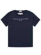 Koszulki dla chłopców - Tommy Hilfiger T-Shirt Essential KS0KS00210 Granatowy Regular Fit - miniaturka - grafika 1