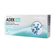 Włosy, skóra, paznokcie - REGIS ACTIVLAB PHARMA ADEK Vita 60 kaps Odporność kości i zęby prawidłowe widzenie i zdrowa skóra 3540741 - miniaturka - grafika 1