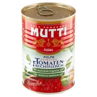 Mieszanki warzywne, sałatki - DEVELEY Pomidory krojone z bazylią 400 g Mutti - miniaturka - grafika 1