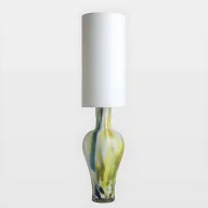 Lampy stojące - Lampa stołowa Cętki - kolor biały, żółty, Niebieski, Zielony - LGH0591 - miniaturka - grafika 1