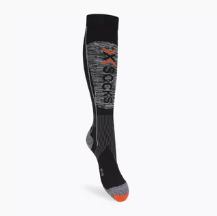 Skarpety termoaktywne - X-Socks Skarpety narciarskie X-Socks Ski Energizer Lt 4.0 szare XSSSNGW19U - grafika 1