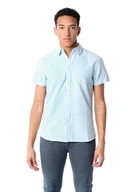 Koszule męskie - WRANGLER 1 PKT SHIRT CASHMERE BLUE W5J1BMX2B S - miniaturka - grafika 1