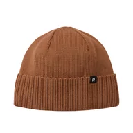 Czapki dla dzieci - Dziecięca czapka zimowa z merino Reima Kalotti cinnamon brown - 52/54 cm - miniaturka - grafika 1