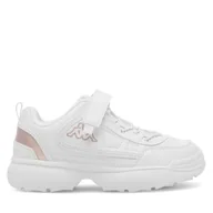 Buty dla dziewczynek - Sneakersy Kappa SS24-3CK10 Biały - miniaturka - grafika 1