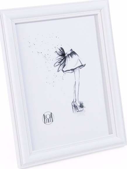 Ramka Focus Focus Tango Wood White 13x18