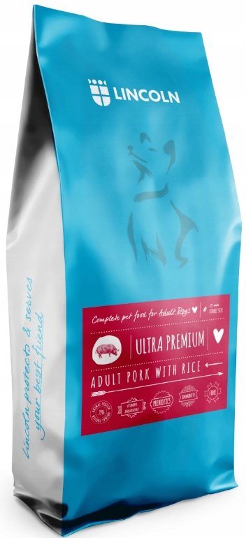 Lincoln petfood PORK Adult Dog 12 kg