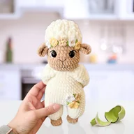 Maskotki i pluszaki - Owieczka szydełkowa - miniaturka - grafika 1