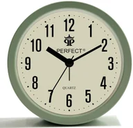 Zegary - Perfect Budzik FX-026 zielony 12 cm tykający - miniaturka - grafika 1