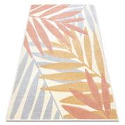 Dywany - Dywan klasyczny DYWANY ŁUSZCZÓW Feel Liście, różnokolorowy, 120x170 cm - miniaturka - grafika 1