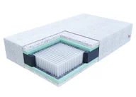 Materace - Materac micropocketowy PRINCE lateks ocean blue gel, pianka HR - 90 x 200 - H4 twardy - 26 cm - miniaturka - grafika 1