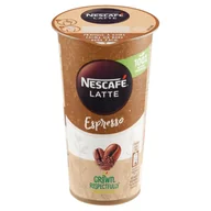 Kefiry, jogurty, maślanki - Nescafé Latte Espresso Napój mleczny z kawą 190 ml - miniaturka - grafika 1