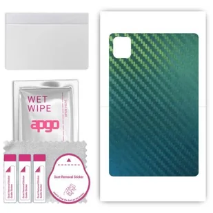 folia naklejka skórka strukturalna na TYŁ do Apple iPad Pro 13 5 gen. 2024 - Carbon Kameleon CAKA1 - apgo SKINS - Akcesoria do tabletów i e-booków - miniaturka - grafika 1