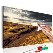 Malowanie po numerach - Obraz do samodzielnego malowania - Dzika plaża (rozmiar 60x40) - miniaturka - grafika 1