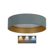 Lampy sufitowe - Brilagi - LED Plafon VELVET STAR LED/24W/230V śr. 40 cm mietowy/złoty - miniaturka - grafika 1