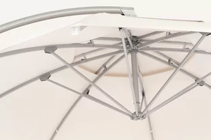 Parasol ogrodowy Litex Garden Ibiza 420 cm szary - Parasole ogrodowe - miniaturka - grafika 2