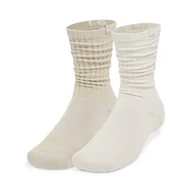 Skarpetki damskie - Skarpetki uniseks (2-pack) Under Armour Sportswear Cotton Scrunch Crew - multikolor - miniaturka - grafika 1