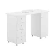 Stoliki do manicure - physa Biurko do manicure 4 szuflady 8 kółek - Biurka do manicure - miniaturka - grafika 1