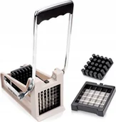 Rozdrabniacze kuchenne - Rozdrabniacz NAVA Krajalnica Maszynka do Frytek Stalowa Ręczna Wymienne Ostrza NAVA 23,5 cm - miniaturka - grafika 1