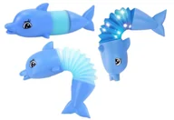 Zabawki sensoryczne - GĄSIENICA SENSORYCZNA ANTYSTRESOWA POP TUBE LED - miniaturka - grafika 1