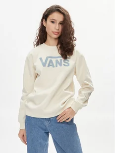 Vans Bluza Classic V Bff Crew VN000A5Q Beżowy Regular Fit - Bluzy damskie - miniaturka - grafika 1