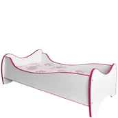Łóżka dla dzieci i młodzieży - Łóżko Dziecięce z Materacem Duo Halmar Biały / Różowy Biały / Różowy - miniaturka - grafika 1