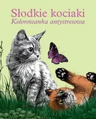 Poradniki hobbystyczne - Słodkie kociaki. Kolorowanka antystresowa - miniaturka - grafika 1