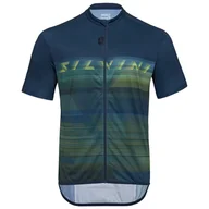 Bluzy sportowe męskie - Męska koszulka kolarska Silvini Turano Rozmiar: M / Kolor: szary - miniaturka - grafika 1