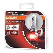 Żarówki samochodowe - Żarówki H4 Osram Night Breaker Silver +100% - 2szt - miniaturka - grafika 1