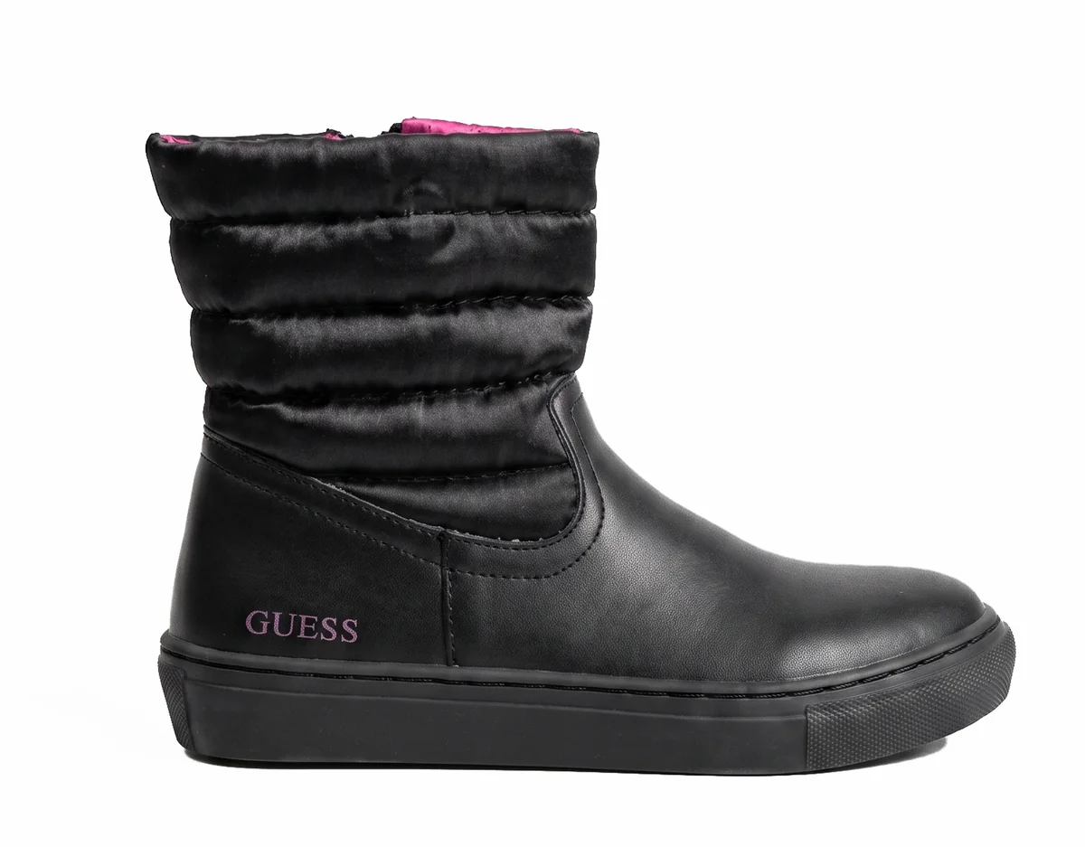 Buty dziecięce Guess zasuwane botki czarne r. 32