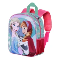 Plecaki - Disney Plecak Frozen 2 Family-Elite 3D, niebieski, 25 x 30 cm, pojemność 7 l, Niebieski Kraina Lodu 2, Jeden rozmiar, Plecak Elite 3D - miniaturka - grafika 1