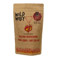 Zdrowa żywność - Suszona wieprzowina Wild Willy x Dziki Bill Hot Collab Pork Jerky 100g - miniaturka - grafika 1