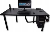 Biurka gamingowe - BIURKO GAMINGOWE DAMING ATLANTA PRO GAMER CZARNE - miniaturka - grafika 1