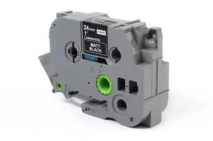 Taśma JetWorld Zamiennik Brother 24mm x 8m TZe-MQ355 (TZEMQ355, TZMQ355, TZ-MQ355, AZEMQ355, AZE-MQ355) Biały na Matowym Czarnym - Taśmy do drukarek barwiące Taśma JetWorld Zamiennik Brother 24mm x 8m TZe-MQ355 (TZEMQ355, TZMQ355, TZ-MQ355, AZEMQ355, AZE-MQ355) Biały na Matowym Czarnym - Taśmy do drukarek barwiące - miniaturka - grafika 1