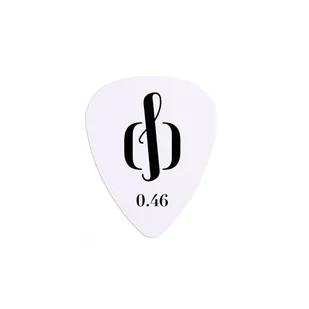 Openhagen StayWithMe White 0.46mm - Zestaw 4 sztuk kostek gitarowych - Kostki gitarowe - miniaturka - grafika 1