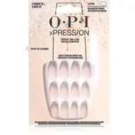 Akcesoria do paznokci - OPI xPRESS/ON, zestaw sztucznych paznokci, srebrny french manicure - miniaturka - grafika 1