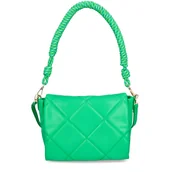 Torebki damskie - Pikowana torebka na ramię - MENBUR 85223 ZIELONA - miniaturka - grafika 1