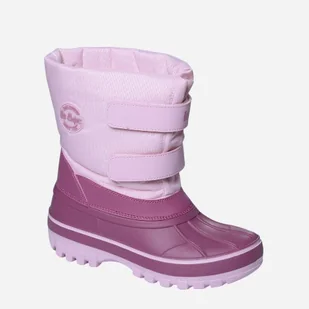 Śniegowce młodzieżowe dziewczęce ocieplane Lee Cooper LCJ-24-44-2844K 35 Różowe (5904292148035) - Buty dla dziewczynek - miniaturka - grafika 1